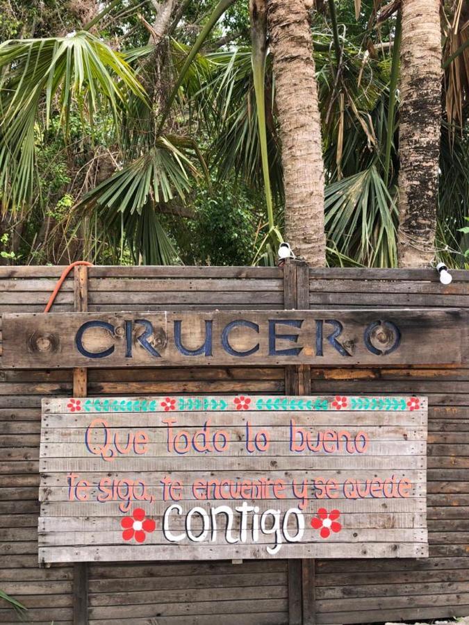 לינה וארוחת בוקר Crucero טולום מראה חיצוני תמונה